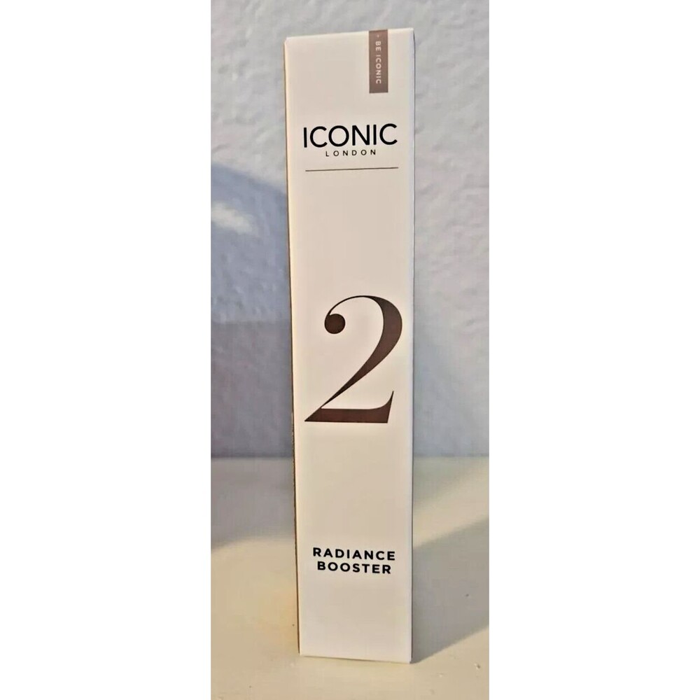 NEW in box Iconic London 2 Radiance Booster 30mL. SHELL GLOW Skin Radiance Italy